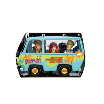 Jada Toys Scooby Doo! Mystery Machine with Scooby Doo Gang 2.5" Figures