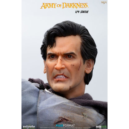 Infinite Statue Army of Darkness Ash Williams 1:4 Scale Statue