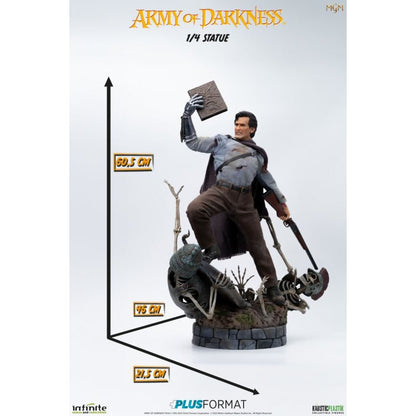 Infinite Statue Army of Darkness Ash Williams 1:4 Scale Statue