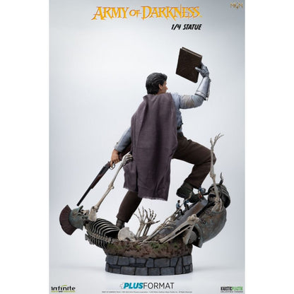 Infinite Statue Army of Darkness Ash Williams 1:4 Scale Statue