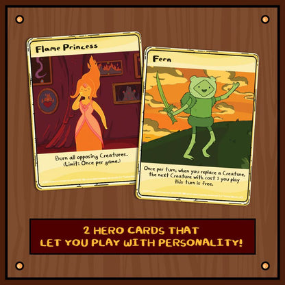 Cryptozoic Entertainment Adventure Time Card Wars Flame Princess vs. Fern Collector's Pack