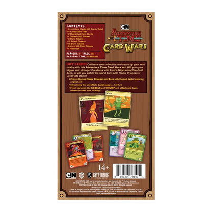 Cryptozoic Entertainment Adventure Time Card Wars Flame Princess vs. Fern Collector's Pack