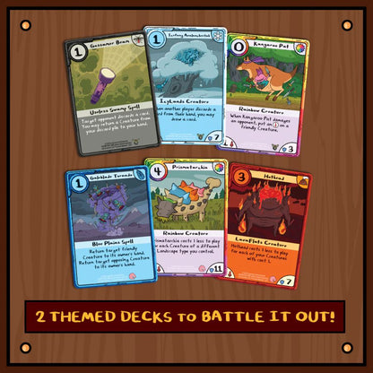 Cryptozoic Entertainment Adventure Time Card Wars Prismo vs. The Lich Collector's Pack