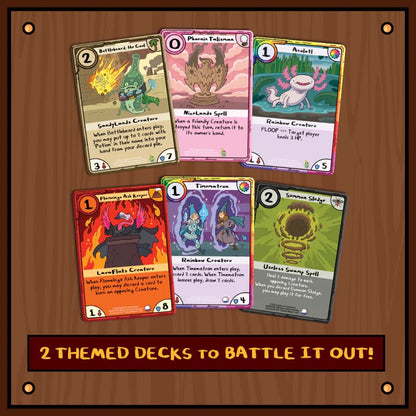 Cryptozoic Entertainment Adventure Time Card Wars Peppermint Butler vs. Magic Man Collector's Pack