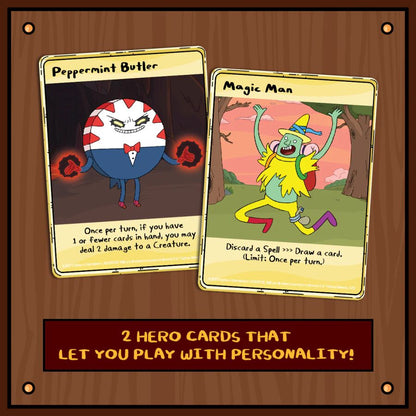 Cryptozoic Entertainment Adventure Time Card Wars Peppermint Butler vs. Magic Man Collector's Pack
