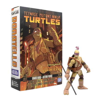 The Loyal Subjects Teenage Mutant Ninja Turtles (comics) Donatello BST AXN Action Figure & Comic Book (Wave 3)
