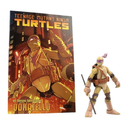The Loyal Subjects Teenage Mutant Ninja Turtles (comics) Donatello BST AXN Action Figure & Comic Book (Wave 3)
