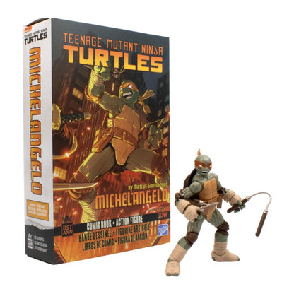 The Loyal Subjects Teenage Mutant Ninja Turtles (comics) Michelangelo BST AXN Action Figure & Comic Book (Wave 2)