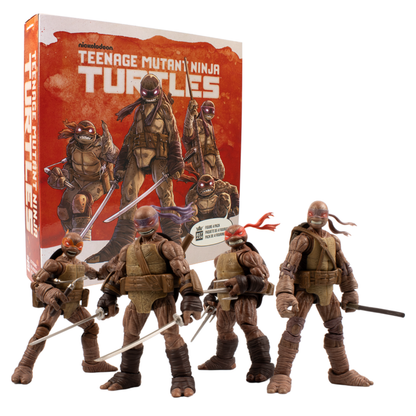 The Loyal Subjects Teenage Mutant Ninja Turtles (Comics) Zombie Turtles 5" BST AXN Action Figures 4 Pack (Wave 1)