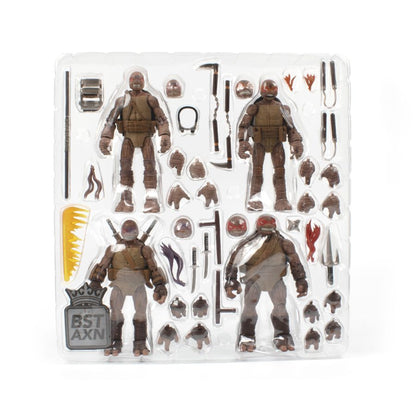 The Loyal Subjects Teenage Mutant Ninja Turtles (Comics) Zombie Turtles 5" BST AXN Action Figures 4 Pack (Wave 1)