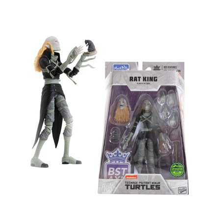 The Loyal Subjects Teenage Mutant Ninja Turtles (comics) Rat King (Glow) 5" BST AXN Action Figure (Wave 2)