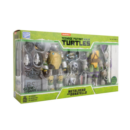 The Loyal Subjects Teenage Mutant Ninja Turtles Metalhead & Donatello BST AXN 1:15 Scale Action Figue [2 Pack]