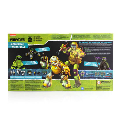 The Loyal Subjects Teenage Mutant Ninja Turtles Metalhead & Donatello BST AXN 1:15 Scale Action Figue [2 Pack]