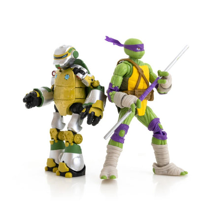 The Loyal Subjects Teenage Mutant Ninja Turtles Metalhead & Donatello BST AXN 1:15 Scale Action Figue [2 Pack]