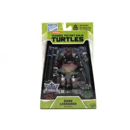 The Loyal Subjects Teenage Mutant Ninja Turtles Dark Leonardo "Battle Ready" BST AXN 1:15 Scale Action Figure
