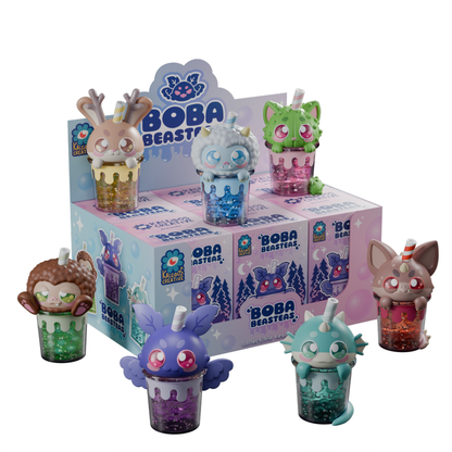 Kaleidos Creative Kaleidos Creative Boba Beasteas Keychain Blind Box (Display of 6)