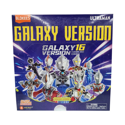 Blokees Ultraman Galaxy Version 16 Fusion and Rebirth Blind Box Assortment (Display of 9)