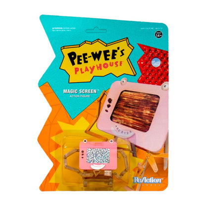 Super7 Pee Wee's Playhouse Magic Screen ReAction 3.75" Action Figure