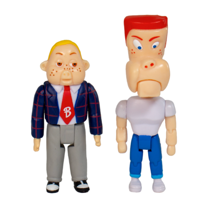 Super7 Pee Wee's Playhouse Randy & Billy Baloney ReAction 3.75" Action Figure 2 Pack