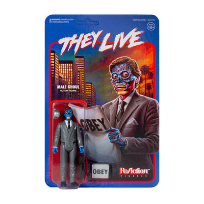 Super7 They Live Male Ghoul ReAction 3.75" Action Figure