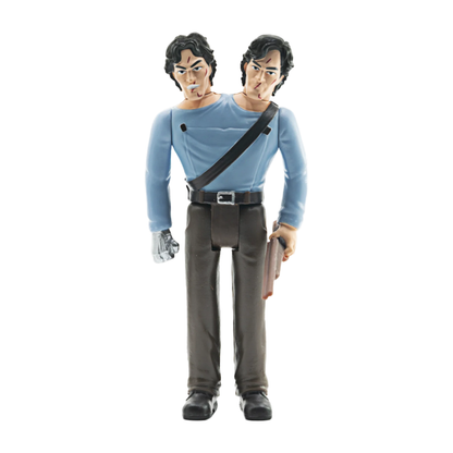 Super7 Army of Darkness Two Headed Ash ReAction 3.75" Action Figure