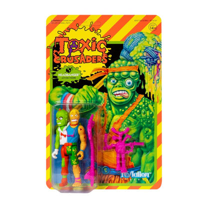 Super7 Toxic Crusaders Headbanger ReAction 3.75" Action Figure