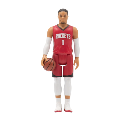 Super7 NBA Russell Westbrook Houston Rockets Supersports ReAction 3.75" Action Figure
