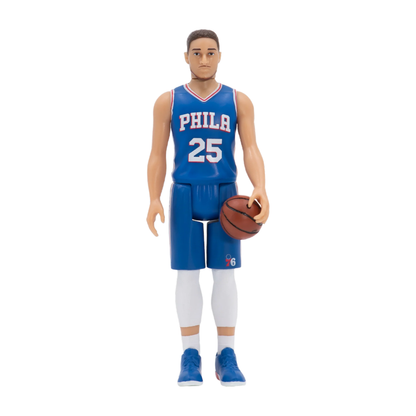 Super7 NBA Ben Simmons Philadelphia 76ers Supersports ReAction 3.75" Action Figure