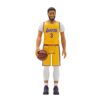 Super7 NBA Anthony Davis Los Angeles Lakers Supersports ReAction 3.75" Action Figure