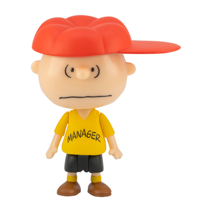 Super7 Peanuts Manager Charlie Brown ReAction 3.75" Action Figure