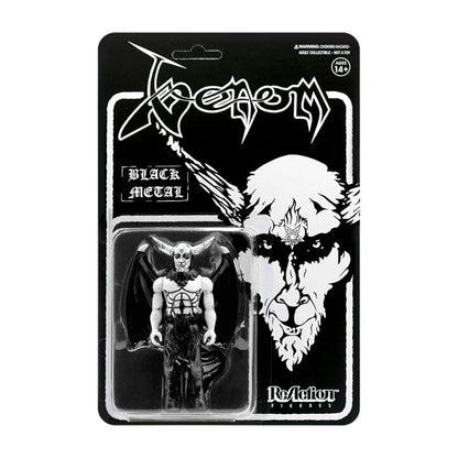 Super7 Venom Black Metal Demon ReAction 3.75" Action Figure