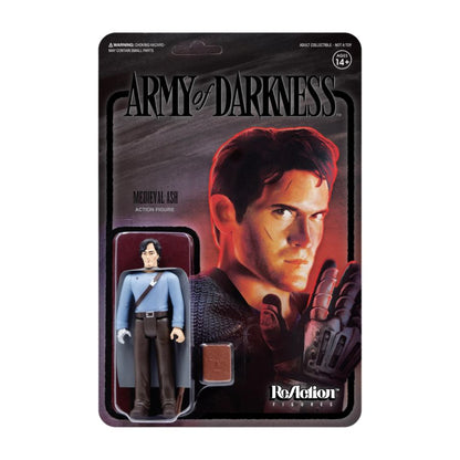 Super7 Army of Darkness Medieval Ash Midnight Variant ReAction 3.75" Action Figure