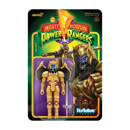 Super7 Power Rangers Goldar ReAction 3.75" Action Figure