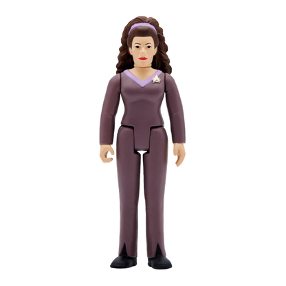 Super7 Star Trek: The Next Generation Counselor Troi ReAction 3.75" Action Figure