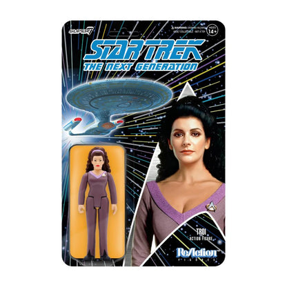 Super7 Star Trek: The Next Generation Counselor Troi ReAction 3.75" Action Figure