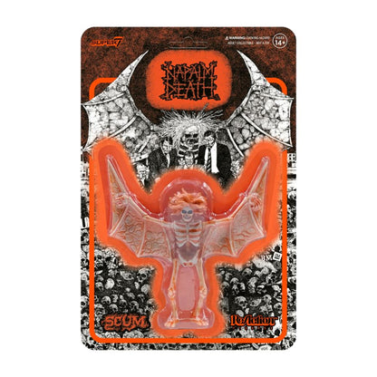 Super7 Napalm Death Scum Demon Second Pressing Orange ReAction 3.75" Action Figure