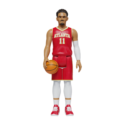 Super7 NBA Trae Young Atlanta Hawks Supersports ReAction 3.75" Action Figure
