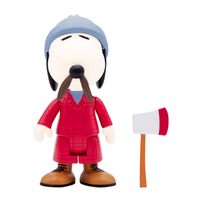 Super7 Peanuts Lumberjack Snoopy ReAction 3.75" Action Figure