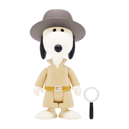 Super7 Peanuts Secret Agent Snoopy ReAction 3.75" Action Figure