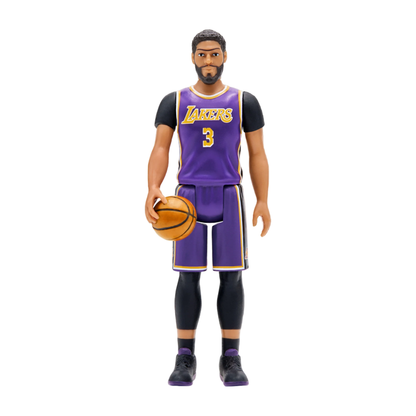 Super7 NBA Anthony Davis LA Lakers Purple Statement Supersports ReAction 3.75" Action Figure