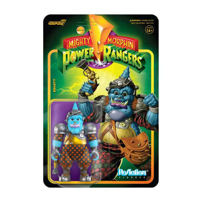Super7 Power Rangers Squatt ReAction 3.75" Action Figure