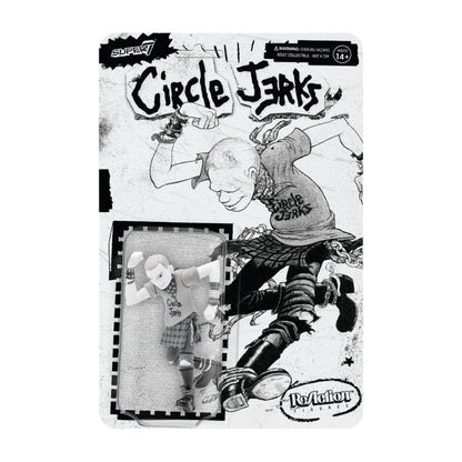 Super7 Circle Jerks Skank Man (Grayscale) ReAction 3.75" Action Figure