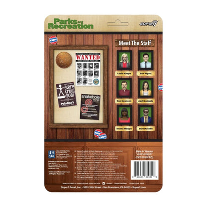 Super7 Parks and Recreation April Ludgate ReAction 3.75" Action Figure