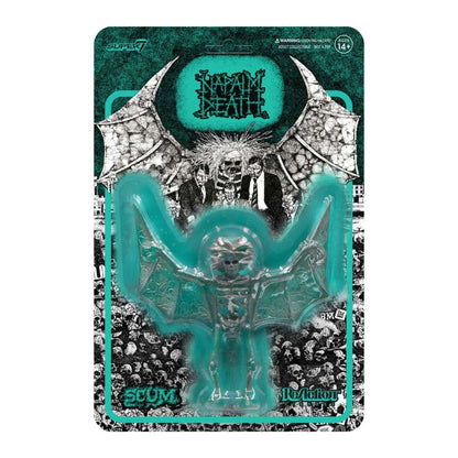 Super7 Napalm Death Third Pressing Aquamarine ReAction 3.75" Action Figure