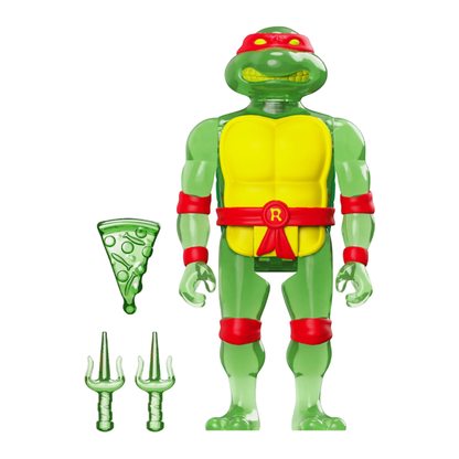 Super7 Teenage Mutant Ninja Turtles (TV'87) Raphael Mutagen Ooze ReAction 3.75" Action Figure