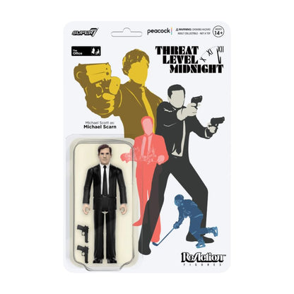 Super7 The Office Michael Scarn (Threat Level Midnight) ReAction 3.75" Action Figure