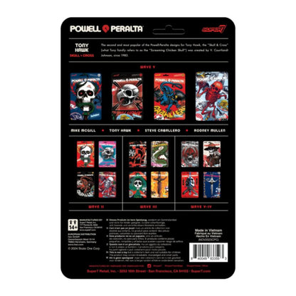 Super7 Powell Peralta Tony Hawk [Mt. Trashmore '85] ReAction 3.75" Action Figure [Wave 5]