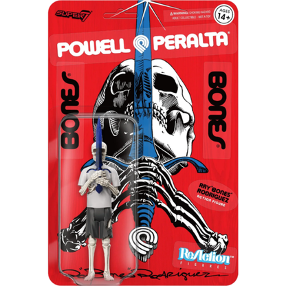 Super7 Powell Peralta Ray Bones Rodriguez ReAction 3.75" Action Figure [Wave 4]