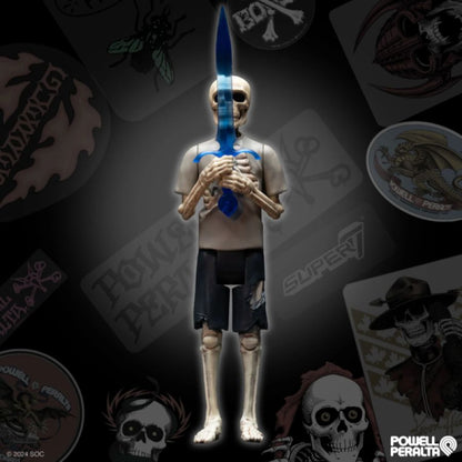 Super7 Powell Peralta Ray Bones Rodriguez ReAction 3.75" Action Figure [Wave 4]