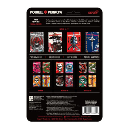 Super7 Powell Peralta Ray Bones Rodriguez ReAction 3.75" Action Figure [Wave 4]